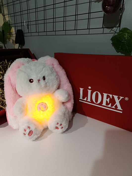 🧸 LİOEX Pembe Uyku Arkadaşı Tavşan-🩷